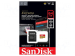 Memory card | microSDXC | 64GB | Extreme,A2 Specification | W: 80MB/s
