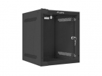 LANBERG WALL-MOUNTED RACK CABINET 10" 6U (280X310, BLACK)