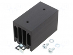 Heatsink: extruded | L: 103mm | W: 45mm | H: 55mm | 2.2K/W | aluminium