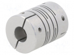 Coupling | &Oslash;: 20mm | &Oslash;1: 8mm | &Oslash;2: 8mm | aluminium