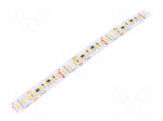 LED tape | white warm | LED/m: 160 | 10mm | IP64 | 120&deg; | 14.4W/m | 24VDC