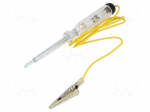 Screwdriver: voltage tester | 6&divide;24VDC