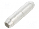 Tip: butt splice | non-insulated | copper | 70mm2 | tinned | crimped