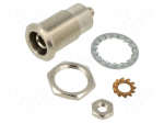Laboratory connector: 4mm banana | socket | 30VAC | 60VDC | 32A