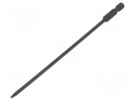 Screwdriver bit | Torx&reg; | TX08 | 1/4" | Overall len: 150mm