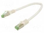 Patch cord | S/FTP | Cat: Cat 8.1 | RJ45 plug,both sides | stranded
