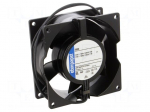 Fan: AC | axial | 115VAC | 92.5x92.5x38mm | 89m3/h | 41dBA | slide | 18AWG