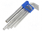Wrench: hex key-set | 9pcs.