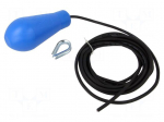 Sensor: liquid level | max.50&deg;C | OUT: NO + NC | cables | IP68 | 10A