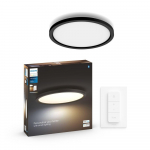 Philips Hue Aurelle Hue panelis apaļ&scaron; melns 21W 929003597901 8720169159075