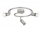 PHILIPS Limbali plate/spiral nickel 3x50W 230V gaismeklis