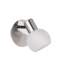 Trio Antibes spotlight 1-pc E14 brushed steel gaismeklis R80171007 4017807353563