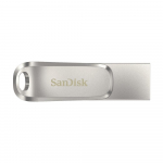 SanDisk Ultra Dual Drive Luxe USB flash drive 32 GB USB Type-A / USB Type-C 3.2 Gen1 Stainless steel