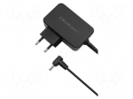 Power supply: switching | mains,plug-in | 5VDC | 4A | 20W | black