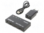 Splitter | 3D,Dolby-True HD,DTS-HD,Full HD 1080p,LPCM | black