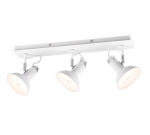 Trio-Lighting Roxie 3-pc E14 matt white/chrome virziena gaismeklis