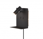 Trio Element LED sienas lampa matt black  222570232 4017807399882