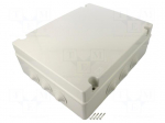 Enclosure: junction box | X: 308mm | Y: 388mm | Z: 128mm | wall mount