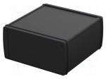 Enclosure: with panel | ALUBOS 1680 | X: 169mm | Y: 150mm | Z: 82mm | IP65