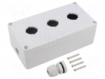 Enclosure: for remote controller | 22mm | X: 82mm | Y: 158mm | Z: 55mm
