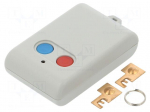 Enclosure: for remote controller | X: 37mm | Y: 61mm | Z: 16mm | ABS