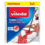 Tooted koju ja aeda // N&otilde;udepesuvahendid // Wkłady do mopa obrotowego Vileda Turbo 2w1 (2szt)