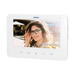 Uued tooted // Wideo monitor bezsłuchawkowy, kolorowy, LCD 7", do zestaw&oacute;w z serii INDI i SCUTI, otwieranie bramy, interkom, biały