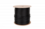 Juhtmed // Koaksiaalkaablid // Kabel koncentryczny F690 BV+ŻEL CZARNY 305m