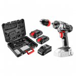 T&ouml;&ouml;riistad ja m&otilde;&otilde;teseadmed // T&ouml;&ouml;riistad aia-, kodu- ja remondit&ouml;&ouml;deks // Wiertarko-wkrętarka aku Energy+ 18V, Li-Ion, zdejmowany uchwyt 10 mm, 2 aku 2Ah, ład, walizka