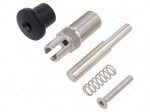Indexing plungers | Thread: M20 | 12mm | stainless steel