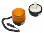 Turvas&uuml;steemid // Sireenid // 26-429# Sygnalizator optyczny led 12v 24v magnes pomarańczowy