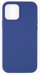 Back panel cover Evelatus Apple iPhone 12/12 Pro Premium Soft Touch Silicone Case Blue