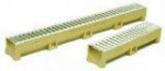 Channel w. galvani. steel gride SELF Euroline 0.5m