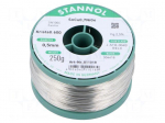 Tin | lead free | Sn99,3Cu0,7+NiGe | 0.5mm | 250g | reel | 2.5%