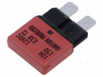 Fuse: thermal | 10A | 12VDC | automotive | 20.5mm | E38