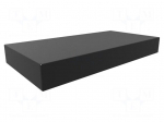 Enclosure: enclosure base | X: 203mm | Y: 406mm | Z: 51mm | 1441 | steel