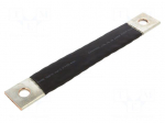 Braids | insulated earthing tape | W: 35mm | 70mm2 | &Oslash;1: 13mm | &Oslash;2: 13mm