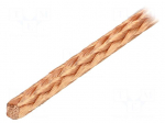 Braids | Shape: round | Core dia: 7.9mm | STYO | 25m | copper strand,RDS
