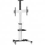 TV bracket Logilink  BP0025 TV stand cart, adjustable TV height, 37&ndash;70&ldquo;, max. 50 kg  Floor stand, BP0025, 30-70