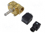 Electromagnetic valve | G 1" | brass | FKM | Valve: 2/2 NC | 24VDC