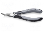 Pliers | curved | ESD | for electronics | 145mm