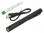 Torch: LED | IP54 | waterproof | 200lm | No.of diodes: 1 | 25h | L: 150mm