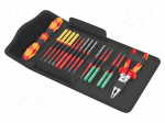 Tools set: screwdrivers | case | insulated | 1kVAC | PZ/S1,PZ/S2