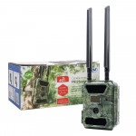 PNI Hunting 400C 12MP hunting camera with 4G LTE Internet, GPS, simultaneously transmits video and photos to the phone, 4 emails, FTP, full HD 1080P, Night Vision, 57 invisible LEDs for animals