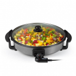 Table grill Tristar  Multifunctional grill pan PZ-2964 Grill, Diameter 40 cm, 1500 W, Lid included, Fixed handle, Black