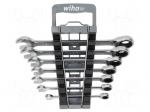 Wrench-set | rattle,combination spanner | 7pcs.