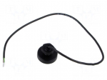 RFID reader | 6.5&divide;30V | single-wire | Range: 40mm | &Oslash;30.6mm | 30mA