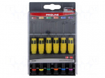 Screwdriver: precision-set | precision | Phillips,slot | 6pcs.