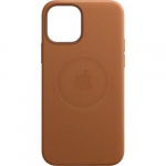 Back panel cover Apple Leather Case with MagSafe for iPhone 12 mini California Poppy