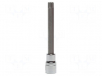 Socket: Torx&reg;-bit | TX60 | 1/2" | 140mm | Chrom-vanadium steel